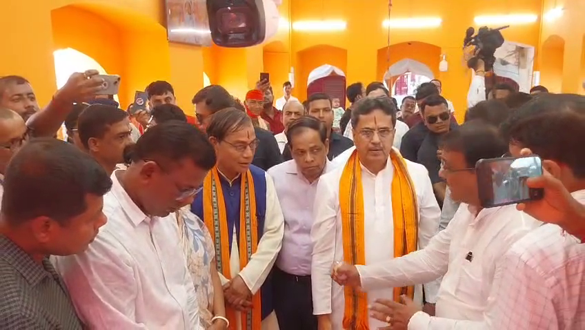  ত্রিপুরা সুন্দরী মায়ের মন্দিরের পূজা ও প্রসাদ প্রকল্পের কাজ সরজমিনে পরিদর্শন করেন রাজ্যের মুখ্যমন্ত্রী 