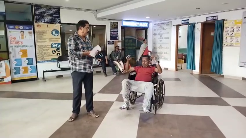 বিয়ে বাড়িতে গ্যাসের সিলিন্ডার লিক হয়ে সৃষ্ট অগ্নিকাণ্ডে অগ্নিদগ্ধ এক ব্যক্তি